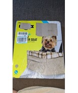 Petsafe Solvit 62346 Tagalong Washable Tan Quilted Large Pet Booster Sea... - $45.53