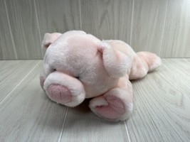 Kohl&#39;s Cares DGE Corp pink plush pig lying down pink stuffed animal - £5.74 GBP