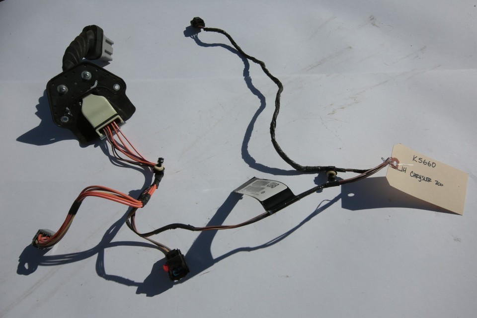 2011-2014 CHRYSLER 200 REAR RIGHT PASSENGER SIDE DOOR WIRING HARNESS K5660 - $35.20