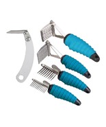 Ergonomic Dog Grooming Tools - Dematting Combs Rakes and Splitters for Dogs - $280.16 MXN+