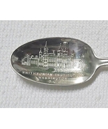 Smithsonian Pewter Souvenir Spoon by Steiff 4 1/2&quot; Long - £4.67 GBP