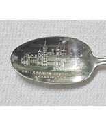 Smithsonian Pewter Souvenir Spoon by Steiff 4 1/2&quot; Long - £4.44 GBP