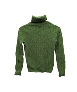 Merona Green Wool Cashmere Blend Cable Knit Turtleneck Pullover Sweater ... - $920.07 MXN Merona Green Wool Cashmere Blend Cable Knit Turtleneck Pullover Sweater ... - $920.07 MXN