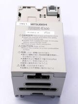 Mitsubishi Electric FR-E520-0. 1K E500 Frequency Inverter, 0.1kW  - $45.30