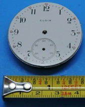 Vintage ELGIN Jewel Manual Wind Pocket Watch Movement # 24973016 Repair ... - $19.99