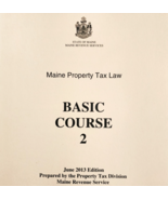 2013 Maine Property Tax Law Basic Course 2 Book Maine Revenue DWUU7 - $41.01 CAD