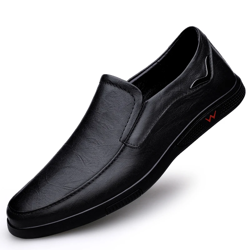 Handmade Casual leather Shoes for Men Loafers Soft Moccasins Men&#39;s dress... - £36.33 GBP