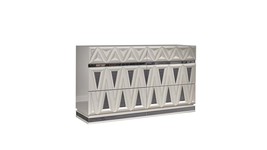 River Sand Grey Dresser: Modern 6-Drawer Style - $1,612.99