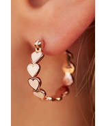 Heart Shape Small Hook Earrings. - £10.44 GBP