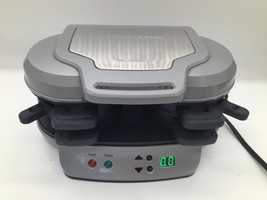 Hamilton Beach 25490 Dual Breakfast Sandwich Maker Silver Pre-owned With... - $350.14 MXN