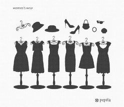 Pepita Needlepoint Canvas: Women&#39;s Wear, 12&quot; x 9&quot; - £68.74 GBP+