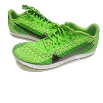 Nike Zoom Rival XS Track Running Racing Shoes w Spikes &amp; Bag Electric Gr... - £44.21 GBP