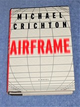Airframe A Novel Michael Crichton Hardcover 1996 First Trade Edition - £11.06 GBP