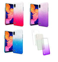 Tempered Glass + Hard Hybrid TPU Cover Case For Samsung Galaxy A10 M10 - $7.87+