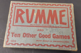 Rumme Card Game Milton Bradley 1914 With Instructions Complete Set - $19.99