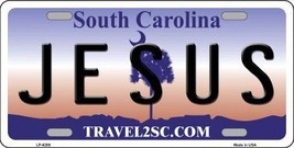 Jesus South Carolina Novelty Metal License Plate LP-6289 - £15.12 GBP