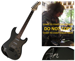 Steve Stevens signed Fender Squier electric guitar COA with exact Proof ... - $791.99