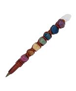 Mia Jewel Shop - Rainbow Chakra Stones Healing Crystals Refillable Ink P... - $17.81