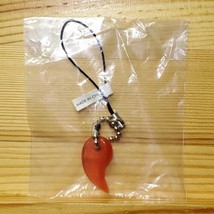 Yujin Mystical Power Moonlit Magatama Mini Keychain Charm Cat&#39;s Eye Orange - £26.29 GBP