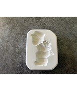 Dutch Boy with Flowers Open Pour Ceramic Mold #M 132 - $2.50
