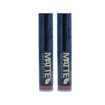 L.A Girl Matte Flat Velvet Lipstick Sunset Chic (Pack of 2) - £7.03 GBP