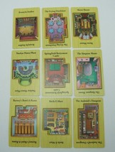 Clue Simpsons Replacement Location Cards Crime Scene Game Complete Set Of 9 - £3.54 GBP