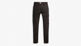 Levi&#39;s Men&#39;s 502 Aviator Tapered Cargo Pants Caviar Black-40x32 - $34.99