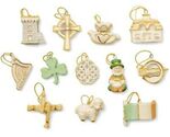 Lenox Saint Patrick's Day Miniature Tree Ornaments Set 12 Luck Of The Ir... - $101.00