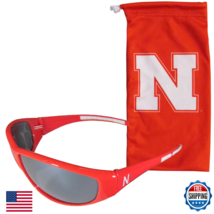 Siskiyou Sports NCAA Nebraska Cornhuskers Adult Sunglasses &amp; Microfiber ... - $41.33