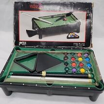 *Missing 1 Cueball* 1989 Price Products 8&quot; Mini Pool Table - $19.79