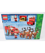 LEGO 40499 6347565 SANTA SLEIGH WITH REINDEER AGES 9+ 343 PCS, RARE - NE... - $69.98