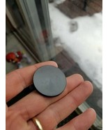 Vintage coat Buttons black 3/4&quot; Mid Century Plastic Lot of 5 chic - $10.75 CAD