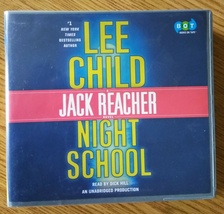 &quot;NIGHT SCHOOL&quot; Jack Reacher Novel by Lee Child CD Audiobook Unabridged  - £16.02 GBP