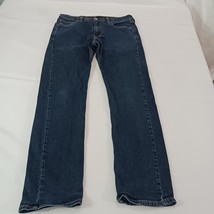 Levi's 513 Men's Denim Blue Cotton Blend Jeans Size 30W×32L Fits (31×30) S40196 image 9