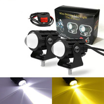 Two-color Lens External Electric Car Motorcycle Lock And Load Spray Headlight - £10.15 GBP+