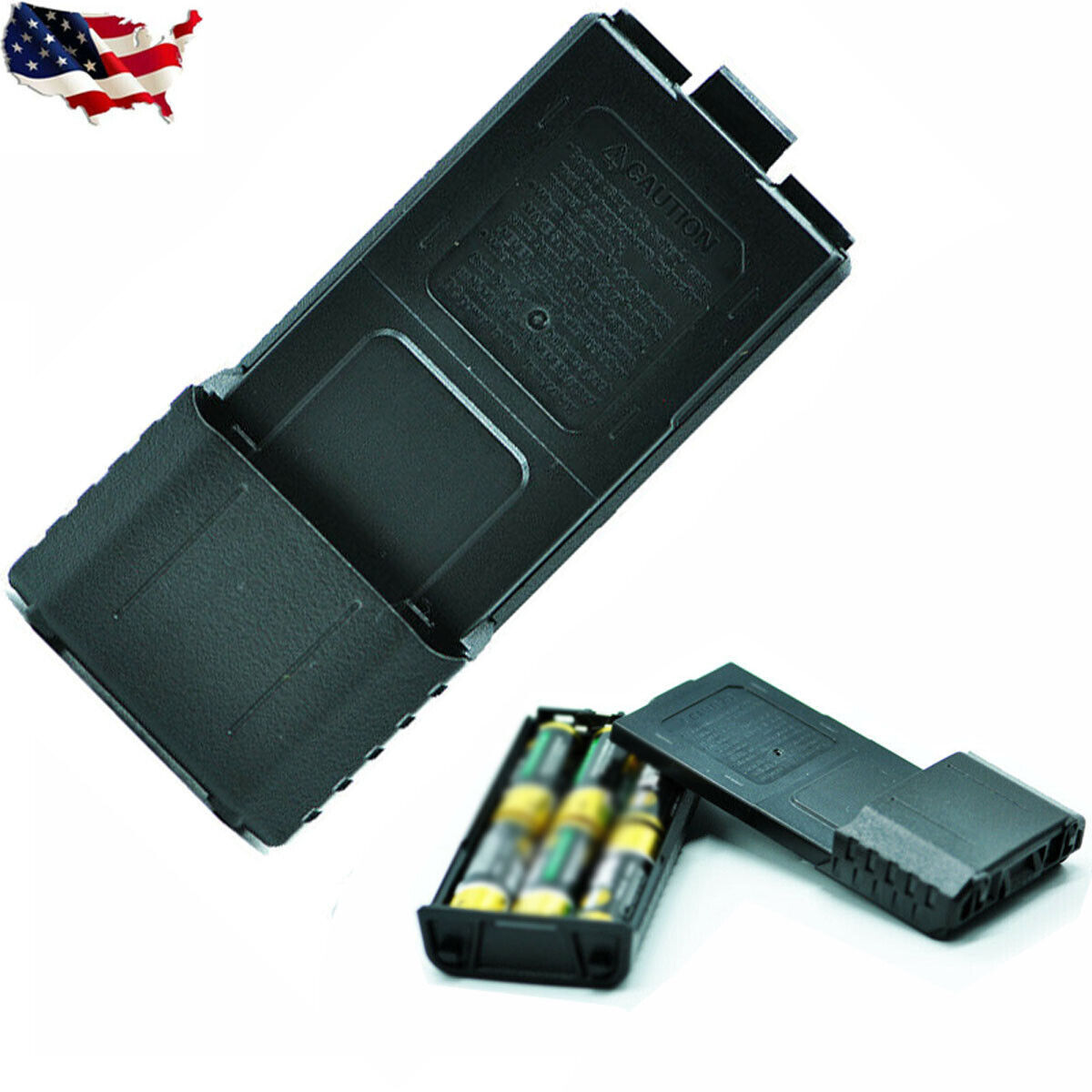 Uv-5R Or Plus 6Xaa Extended 2 Way Radio Battery Case Shell For Baofeng - $16.14