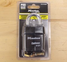 NEW Master Lock Pro Series Padlock 6121KAD Covered Laminated Weather Resistant - $18.80