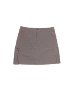 Patagonia Inter Continental Hideaway Skirt Women&#39;s Sz 8 Grey shorts-skirt - $20.84 CAD