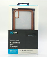 Speck Presidio Show iPhone Xs Max Case, Clear/Rose Gold (117114-6244) - $13.42 CAD
