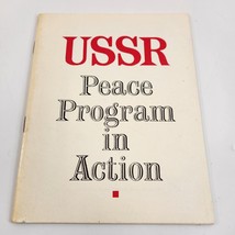 USSR Peace Program in Action Book Nixon Brezhnex 1972 Novosti Press Moscow - £19.24 GBP