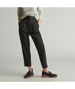 Everlane The TENCEL Way High Taper Pant 4 Pockets Black Size 12 NWT - $39.15