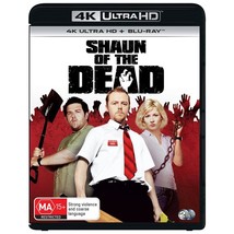 Shaun of the Dead 4K UHD Blu-ray / Blu-ray | Simon Pegg, Nick Frost | RegionFree - $25.46