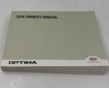 2016 Kia Optima Owners Manual Handbook OEM L02B05084 - £14.06 GBP