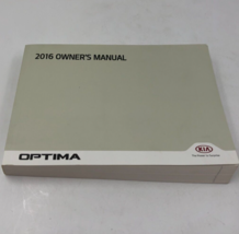 2016 Kia Optima Owners Manual Handbook OEM L02B05084 - £14.15 GBP