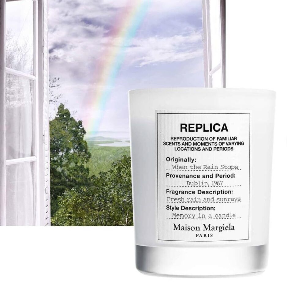 Maison Margiela REPLICA When the Rain Stops Scented Candle 5.8 oz / 165 ...