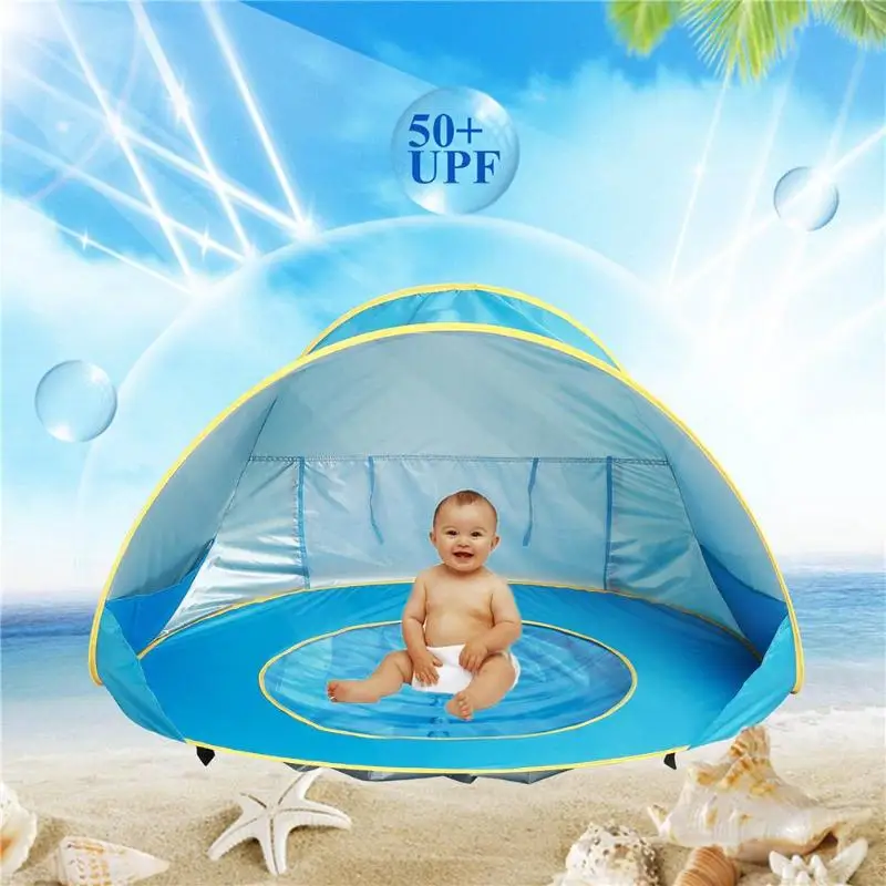 Child Baby Games Beach Tent Uv-protecting Sunshelter Portable Outdoor Child - £21.01 GBP+