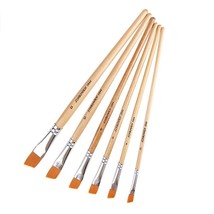 ArtPro 6pcs Nylon Paint Brushes Set - Comfortable Multi-Functional Watercolor &amp; - $11.87