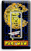 Video Game Theme Pac Man Arcade Board 1 Gfci Light Switch Wall Plates Room Decor - £9.58 GBP