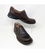Clarks Mens Brown Leather Slip on Causal Loafer Size 11 - £23.32 GBP