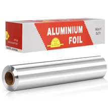 Foil Wrap, Strength Aluminum Foil Roll with Serrated Cutter, Freezer Saf... - $580.60 MXN